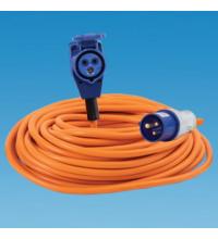 CCE 4017 Mains Hook-Up Cable 25m- 90 Degree Connector